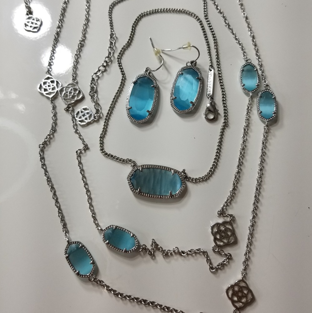 Kendra Scott Sonya, Dylan and Dani in Blue